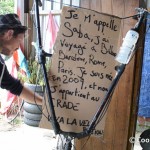 Transmission de propriété de Saba le Tall Bike au Crade de Concarneau
